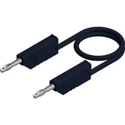 Afbeelding van SKS Hirschmann CO MLN SIL 25/1 Meetsnoer Banaanstekker 4 mm 25.00 cm Zwart 1 stuk(s)