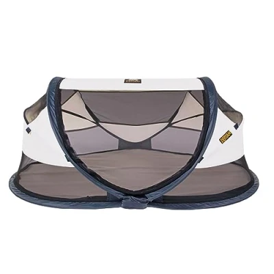 Afbeelding van Deryan Baby Luxe Campingbedje Inclusief zelfopblaasbare matras Cream