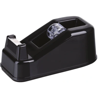 Afbeelding van Office Products plakbandafroller, zwart 12 stuks