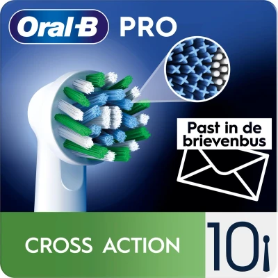 Afbeelding van Oral B Pro Cross Action Wit (10 stuks)