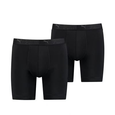 Afbeelding van PUMA Lange sportboxershorts van microvezel voor heren (set 2)