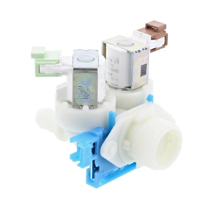 Afbeelding van Electrolux AEG 1325186508 2WAYS magneetventiel wasmachine solenoideventiel