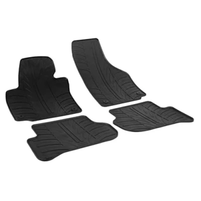 Afbeelding van Gledring Rubbermatten passend voor Skoda Yeti 2013 (T profiel 4 delig + montageclips)