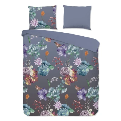 Afbeelding van Dekbedovertrek Katoen Quinn Bloemen 240x200 Cm Good Morning Dekbed Discounter.nl