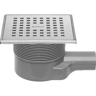 Afbeelding van Easy Drain Aqua Plus Quattro MSI 6 doucheput geborsteld rvs 150 x 15