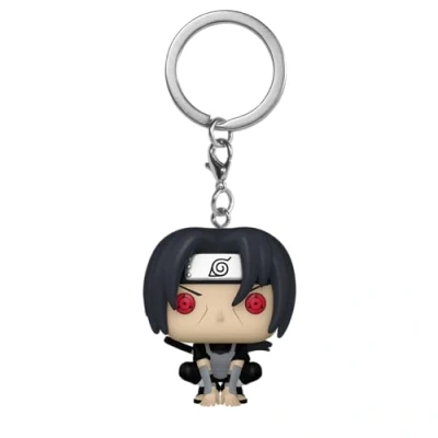 Afbeelding van Funko POP! Sleutelhanger: Naruto Itachi Uchiha (Maanlicht) Sleutelhanger Verzamelbaar Minifiguurtje Vuller Cadeau Idee Officiële Merchandise Anime Fans Rugzak Decoratie