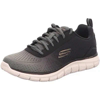 Afbeelding van Skechers Heren 232399 Bkcc Sneaker, Olijf Textiel Zwarte Trim, 45.5 EU