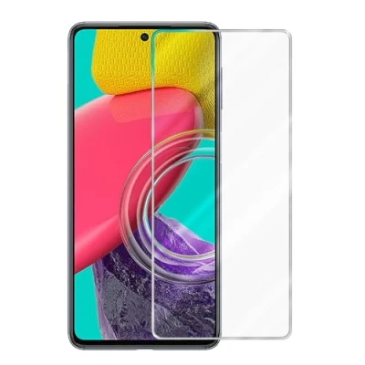 Afbeelding van Cadorabo 3x Screenprotector geschikt voor Samsung M53 Beschermende Pantser Film in Getemperd (Tempered) Display beschermend glas 9H hardheid met 3D Touch