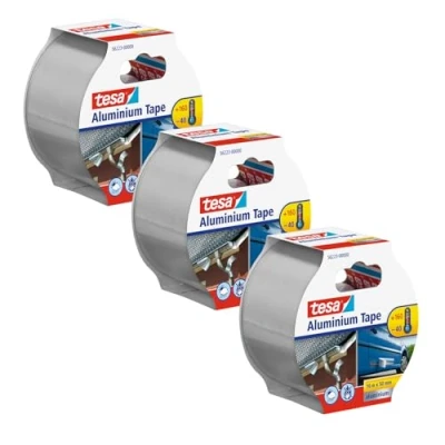 Afbeelding van tesa 56223 00500 12 Aluminium tape (l x b) 10 m 50 mm 3 stuk(s)