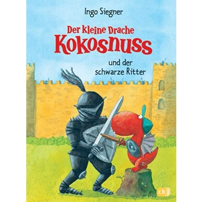 Afbeelding van der kleine Drache Kokosnuss 04 und schwarze Ritter