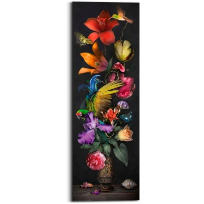 Afbeelding van Reinders! Decoratief paneel Bloemenvaas