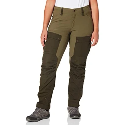 Afbeelding van Fjallraven Keb Trousers Curved W Short Damesbroek, 44 EU