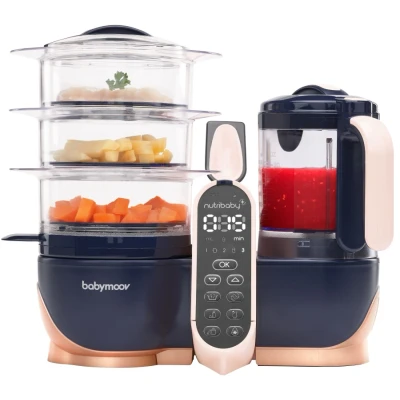 Afbeelding van Babymoov Nutribaby Plus XL Stoomkoker / Mixer Flessenverwarmer In 1 A001127