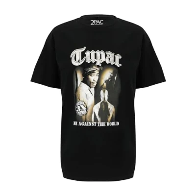 Afbeelding van Mister Tee Tshirt print, Heren, Maat: Large, Black