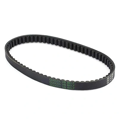 Afbeelding van VOBOR Aandrijfriem 669mm/26.3&quot; Zwarte Rubber voor GY6 50CC 139QMB Scooter 669 18 30