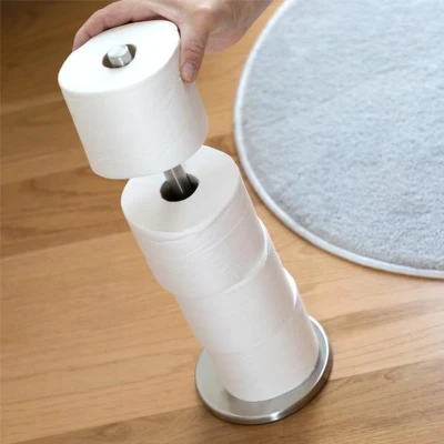 Afbeelding van Wc rolhouder Bathroom Solutions (15 x 45 cm, RVS)