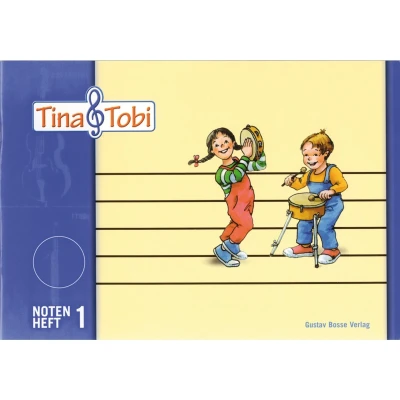 Afbeelding van Tina und Tobi. Notenschreibheft 1. Halbjahr. Zur Musikfibel