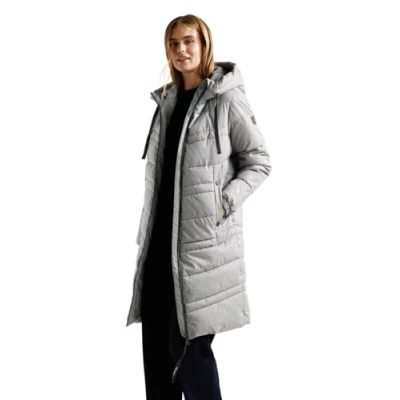 Afbeelding van Cecil Melange Winterjas, Dames, Maat: Large, Silber