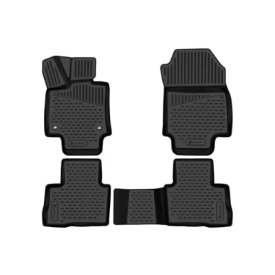 Afbeelding van 3D rubberen matten element Maatwerk vloermatten TOYOTA RAV4 2018 Kombi XA50 hybride 4st