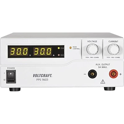Afbeelding van VOLTCRAFT PPS 11603 Labvoeding, regelbaar 1 60 V/DC 0 2.5 A 160 W USB, Remote Programmeerbaar Aantal uitgangen: 2 x