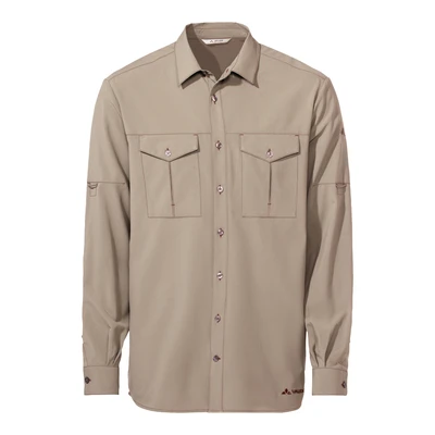 Afbeelding van Vaude Overhemd, Heren, Maat: Small, Linen uni