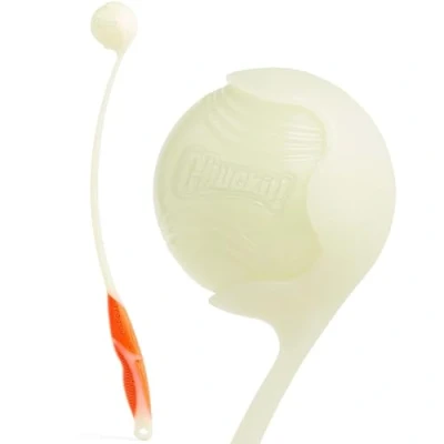 Afbeelding van Chuckit. Max Glow Pro Launcher, 25 m w/Max Ball, gesorteerd
