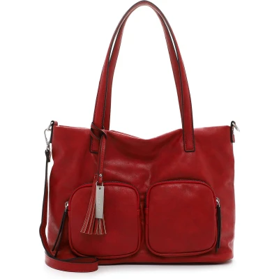 Afbeelding van SURI FREY Carly Handtas, Dames, Maat: One Size, Red