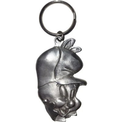 Afbeelding van Looney Tunes Elmer Fudd Grote Metalen Sleutelhanger