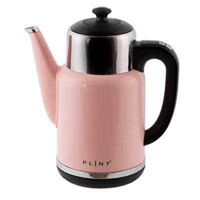 Afbeelding van PLINT Rose Color Kettle 1.7 Litre Capacity Double Wall Hot Water for Tea and Coffee Fast Boil 1500W Cordless Electric BPA Free Dry Protection Anti Slip 360 base