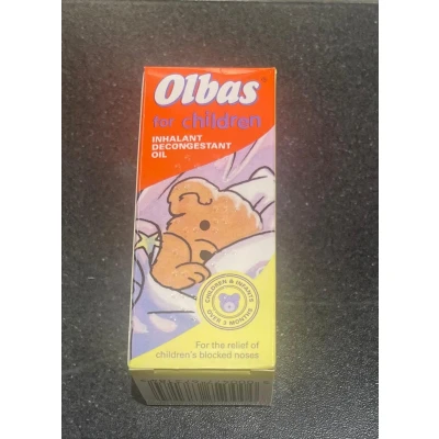 Afbeelding van OLBAS OIL 12ML Inhalant Decongestant ( for Children)