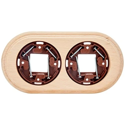 Afbeelding van Fontini 30 802 00 2 Socket Element Natuur Garby Pack