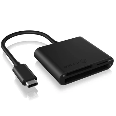 Afbeelding van USB C kaartlezer Icy Box
