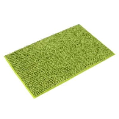 Afbeelding van Badmat Groen Badkamer Tapijt kan gecombineerd worden tot een set Antislip &amp; Maschinewasbaar Toiletmat 70 x 120 cm