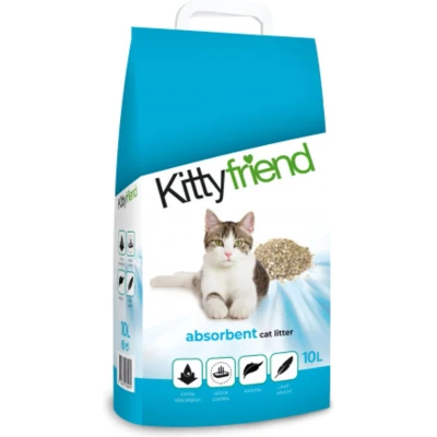 Afbeelding van Kitty Friend Absorbents Kattenbakvulling 10 LTR (407459)
