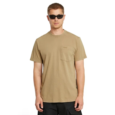 Afbeelding van G STAR Pocket Tshirt basic, Heren, Maat: Large, Toggee marte