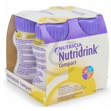 Afbeelding van Nutridrink Compact banaan 125 ml 4 stuks