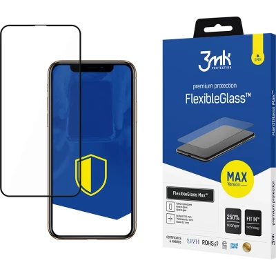 Afbeelding van Apple iPhone 11 Pro Max Black 3mk FlexibleGlass