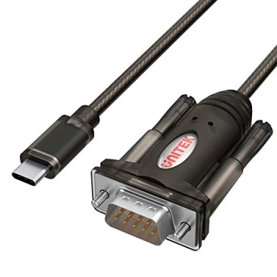 Afbeelding van UNITEK Y 1105K seriële kabel Zwart 1,5 m DB 9