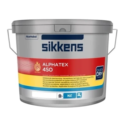Afbeelding van Sikkens Alphatex 4SO Muurverf 10 liter Mengbaar