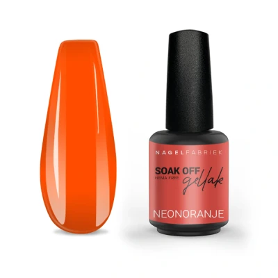 Afbeelding van Soak Off Gellak Neonoranje
