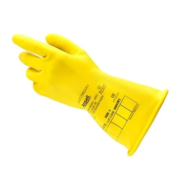 Afbeelding van Ansell RIG011Y Veiligheidshandschoenen Klasse 0 Mt 9