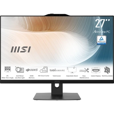 Afbeelding van MSI Modern AM272P 1M 848EU All in One PC/workstation Intel Core 5 120U 68,6 cm (27&quot;) 1920 x 1080...