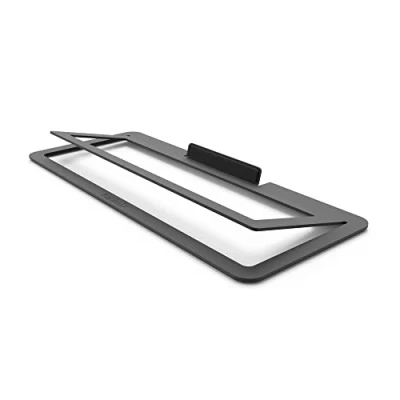 Afbeelding van Kanto S10 Low Profile Hoekige Sound Bar en Center Channel Speaker Stand voor Home Theater Zwart