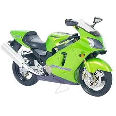 Afbeelding van TAMIYA 14084 1:12 Kawasaki Ninja ZX 12R 1999 modelbouw, kunststof kit, hobby, knutselen, lijmen, modelbouwpakket, model, in elkaar zetten