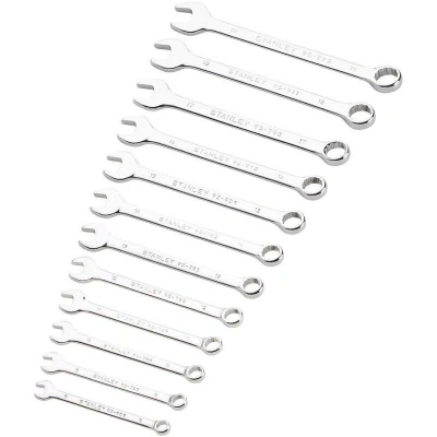Afbeelding van Stanley handgereedschap STMT82843 0 Ringsteeksleutelset 12 delig
