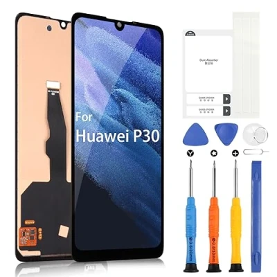 Afbeelding van ARSSLY LCD scherm voor Huawei P30 display ELE L29 L09 AL00 TL00 L04 digitizer touchscreen montage met gereedschap (6,1 inch, zwart)