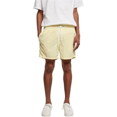Afbeelding van Heren Zwembroek met koord en zakken Soft Yellow 4XL