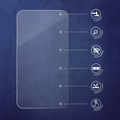 Afbeelding van Savvies Glas Screenprotector voor Micento California Smartwatch Gehard Beschermglas 9H