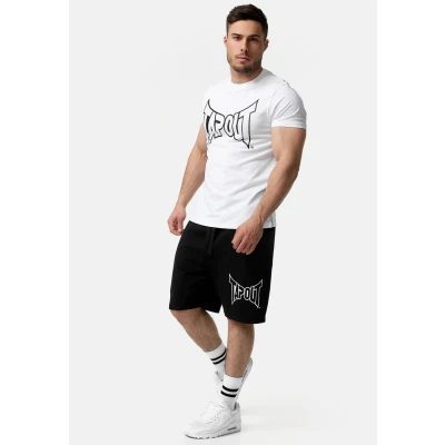 Afbeelding van Tapout Normale Passform Lifestyle Basic Trainingsbroek, Heren, Maat: 3XL, Black white