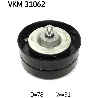 Afbeelding van Skf Geleiderol (poly) V riem VKM 31062